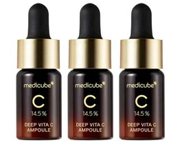 Conjunto, Medicube, Deep Vita C, Iluminación, Loción tónica, Para cara y cuello, 3 uds, 30 g