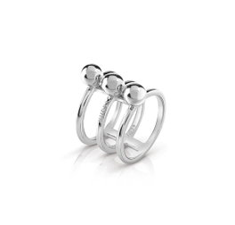 Guess UBR85015-54 Anillo Plateado Talla 54
