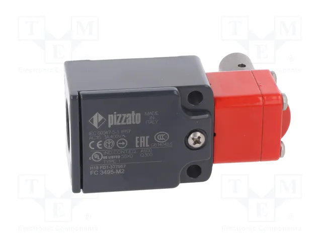 PIZZATO ELETTRICA Interruptor de seguridad de bisagra FC NC x2 IP67