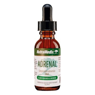 NUTRAMEDIX Adrenal 30Ml - Aporta Energía, Vigor y Resistencia