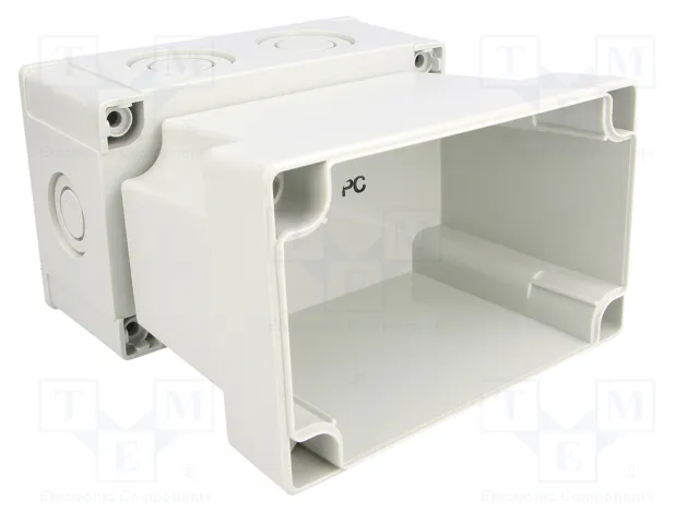 FIBOX MNX Carcasa Universal de Policarbonato Gris