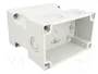 FIBOX MNX Carcasa Universal de Policarbonato Gris