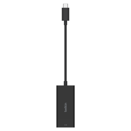 Belkin Adaptador USB-C a Ethernet 2.5Gb/s Gigabit Negro