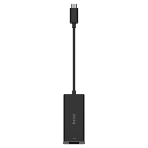 Belkin Adaptador USB-C a Ethernet 2.5Gb/s Gigabit Negro