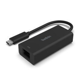 Belkin INC012BTBK Adaptador USB-C a Ethernet RJ-45 2,5 Gbps Negro