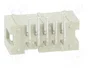 HARTING Conector IDC de 10 pines macho, angulado 90°, THT, 2,54mm