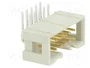 HARTING Conector IDC de 10 pines macho, angulado 90°, THT, 2,54mm