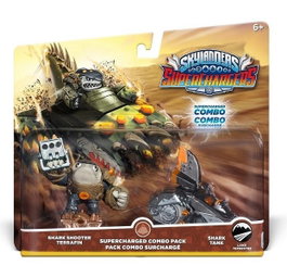 Activision Blizzard Skylanders Superchargers Dual Pack Hurricane Shark Shooter Terrafin & Shark Tank