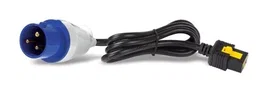 APC Cable de alimentación negro 3 m C19 acoplador 230V 16A