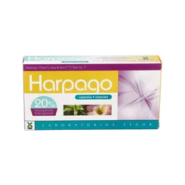 TEGOR Harpago 40Cap. - Harpagofito (Harpagophytum procumbens) 20% Harpagosidos - 300 mg por cápsula - Salud Articular y Aparato Locomotor