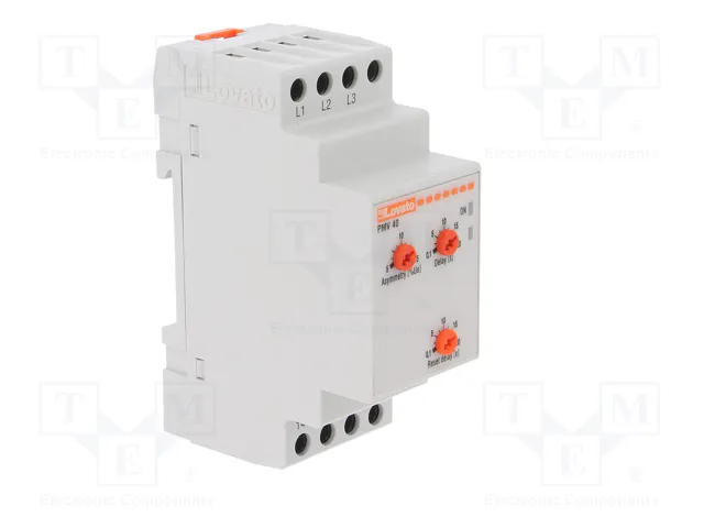 LOVATO ELECTRIC Relé de monitorización de tensión PMV SPDT