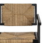 Silla Natural-Negro Madera 56 X 62 X 76,50 cm