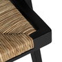 Silla Natural-Negro Madera 56 X 62 X 76,50 cm