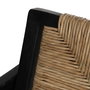 Silla Natural-Negro Madera 56 X 62 X 76,50 cm