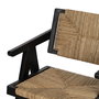 Silla Natural-Negro Madera 56 X 62 X 76,50 cm