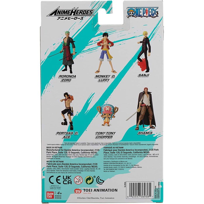 Bandai Anime Heroes One Piece - Figura Chopper 17 cm