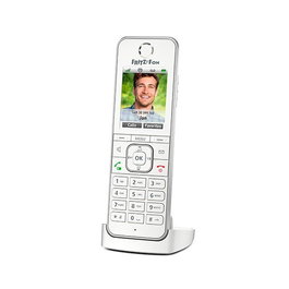 AVM FRITZ!Fon C6 Teléfono Inalámbrico DECT Digital para FRITZ!Box con Pantalla a Color y Control de Domótica