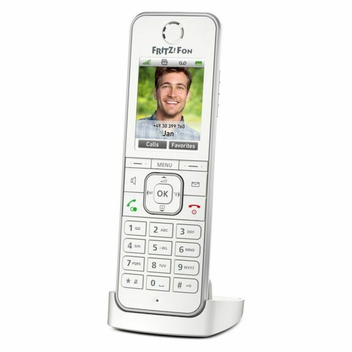 AVM FRITZ!Fon C6 Teléfono inalámbrico DECT digital con pantalla a color AVM FRITZ!Fon C6 Teléfono inalámbrico DECT digital con pantalla a color