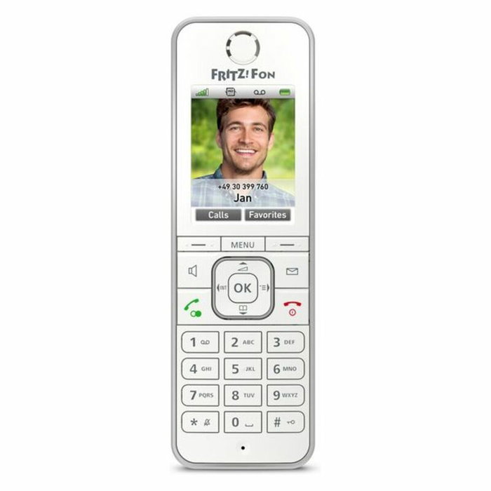 AVM FRITZ!Fon C6 Teléfono inalámbrico DECT digital con pantalla a color AVM FRITZ!Fon C6 Teléfono inalámbrico DECT digital con pantalla a color