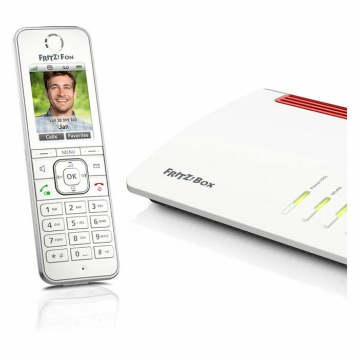 AVM FRITZ!Fon C6 Teléfono inalámbrico DECT digital con pantalla a color AVM FRITZ!Fon C6 Teléfono inalámbrico DECT digital con pantalla a color