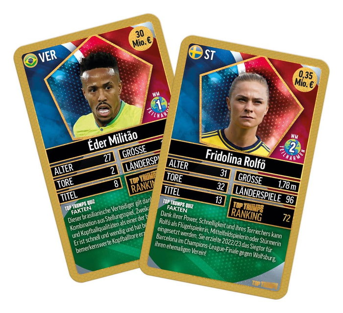 Winning Moves World Football Stars Juego de cartas 200 Pack Edición Alemana