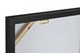 DKD Home Decor Cuadro Lienzo Moderno 3D Azul y Dorado Pack de 2