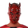 Atosa Máscara Demoníaca Roja con Cuernos para Disfraz de Diablo