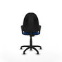 PIQUERAS Y CRESPO Silla de oficina Aýna Azul con Brazos Fijos