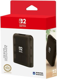 Hori Estuche para 24 Tarjetas de Juego Negro