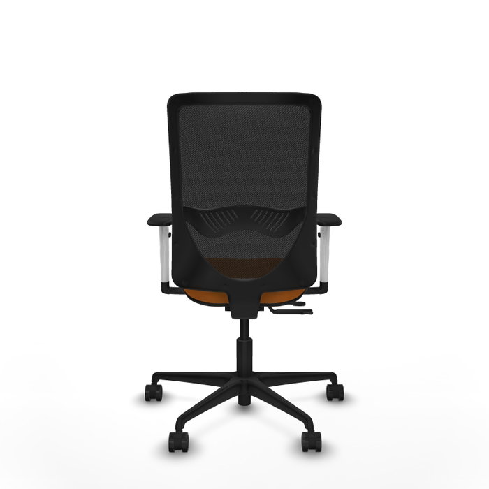 PIQUERAS Y CRESPO Silla de oficina Zulema Naranja y Negro PIQUERAS Y CRESPO Silla de oficina Zulema Naranja y Negro