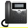 Cisco Systems Inc. Cisco IP Phone 7821 Teléfono IP con Pantalla 3.5", 2 Líneas, Compatible con PoE (802.3af), Color Negro/Plata