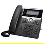 Cisco Systems Inc. Cisco IP Phone 7821 Teléfono IP con Pantalla 3.5", 2 Líneas, Compatible con PoE (802.3af), Color Negro/Plata