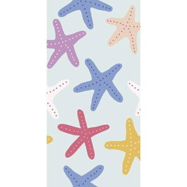Secaneta Toalla de Microfibra Estampada Estrellitas 75x150 cm