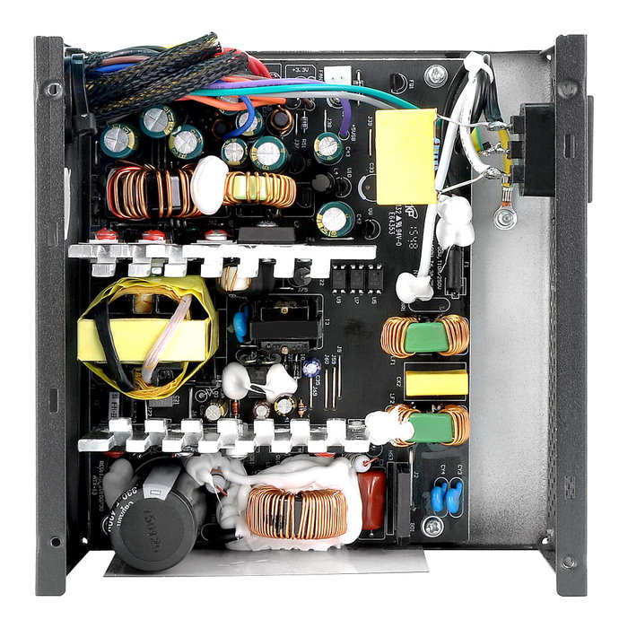 Thermaltake TR2 S 550W - Fuente de Alimentación ATX 80 PLUS certificada, 550 W, Negro, Cableado No Modular, Conectores: 20+4 pin, 4x SATA, 2x PCIe (6+2 pin), Ventilador de 12 cm