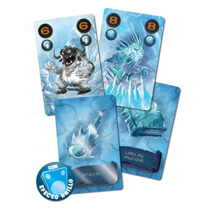 SD Games Juego de Mesa CLAIM Refuerzos: Hielo - Expansión (PEGI) para 2 Jugadores, 25 Minutos, Edad +10 Años, Compatible con CLAIM y CLAIM2 SD Games Juego de Mesa CLAIM Refuerzos: Hielo - Expansión (PEGI) para 2 Jugadores, 25 Minutos, Edad +10 Años, Compatible con CLAIM y CLAIM2