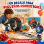 JugaToys Parking en forma de rueda con 1 coche