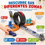 JugaToys Parking en forma de rueda con 1 coche