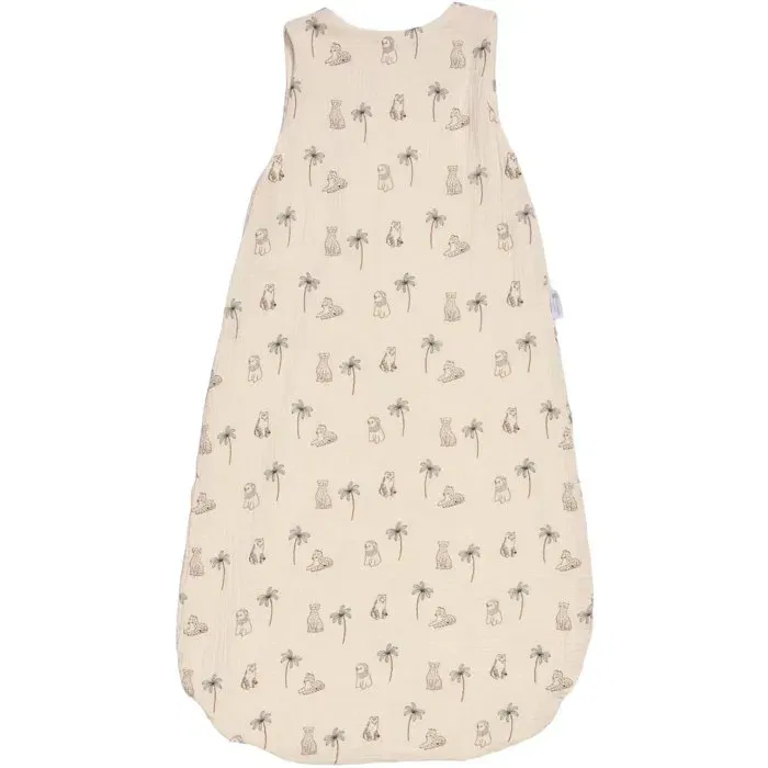 Candide CAN3275051161209 Saco de dormir de verano 90 cm 9/24 meses Estampado de tigre blanco