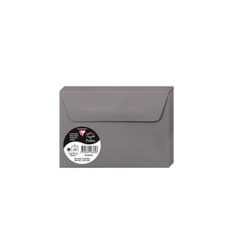 Sobre Clairefontaine Pollen 114X162 120G Gris Acero Paquete De 20