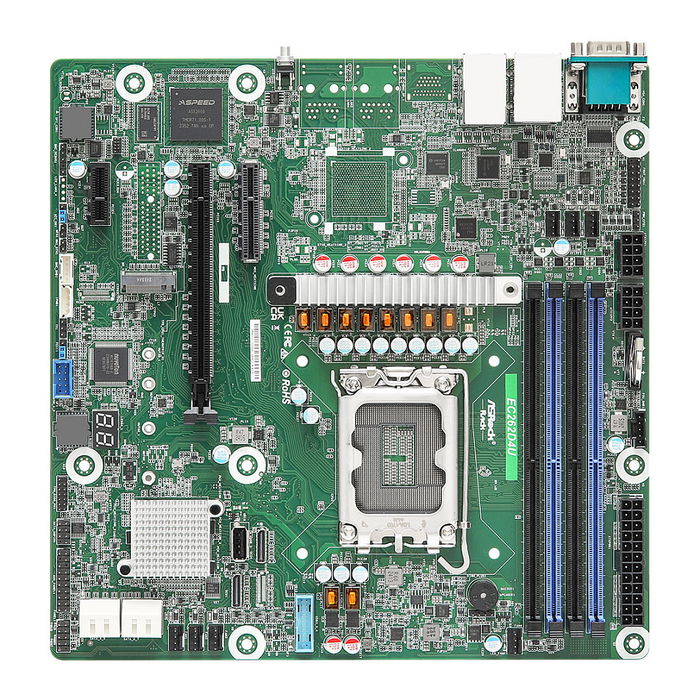 ASRock EC262D4U Placa Base Micro-ATX Socket 1700 DDR5 Single Intel Xeon ASRock EC262D4U Placa Base Micro-ATX Socket 1700 DDR5 Single Intel Xeon