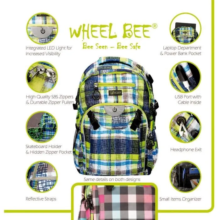 Schildkrot Mochila Wheel Bee BACKPACK Bolsa Generación Z Schildkrot Mochila Wheel Bee BACKPACK Bolsa Generación Z