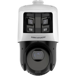 Hikvision DS-2SE4C425MWG-E/26(F0) TandemVu Cámara PTZ IP Doble 4MP + Panorámica 10MP, Zoom Óptico 25x, Visión Nocturna 100m, Interiores/Exteriores IP66