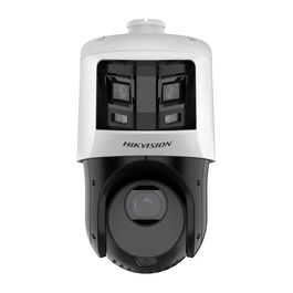 Hikvision DS-2SE4C425MWG-E/26(F0) TandemVu Cámara PTZ IP Doble 4MP + Panorámica 10MP, Zoom Óptico 25x, Visión Nocturna 100m, Interiores/Exteriores IP66
