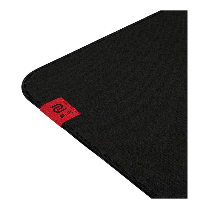ZOWIE G-SR III - Alfombrilla de ratón para gaming, tela y caucho, negro, tamaño L (470x390mm), resistente a la humedad