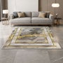 Conceptum Els2416 Alfombra de Pasillo 80x150 cm Terciopelo Antideslizante Antibacterias Lavable a Máquina