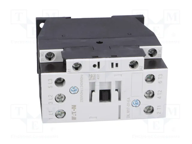 EATON ELECTRIC Contactor DILM17 3-polar 17A 230VAC