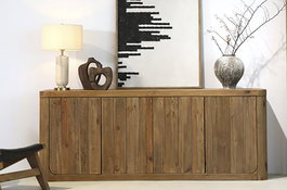 DKD Home Decor Buffet de madera reciclada y pino 210x45x82