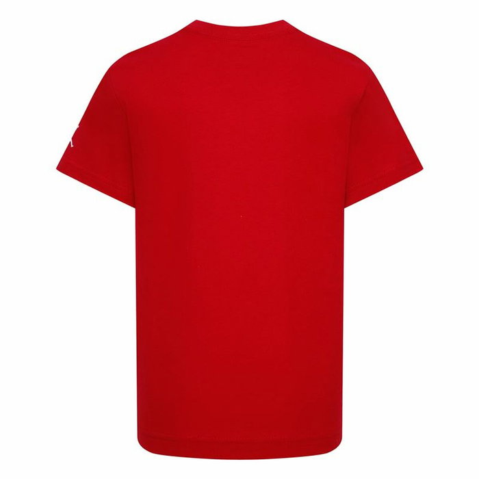 Camiseta de Manga Corta Infantil Jordan Air Jordan Dots Ss Rojo