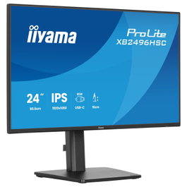 iiyama ProLite XB2496HSC-B1 60,5cm/24" (1920x1080) 144Hz 3ms IPS HDMI USB-C USB VESA Altavoces Negro