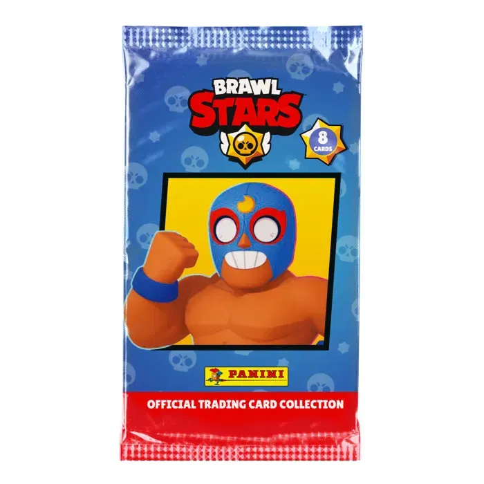 Panini PAN8051708026641 Caja Brawl Stars TC 18 Fundas 144 Cartas